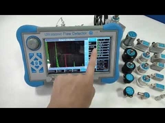 Máy dò khuyết tật siêu âm màn hình cảm ứng thẻ SD, độ ồn thấp