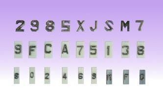 Phụ kiện chụp ảnh phóng xạ X-Ray ID Markers Số chữ cái để đọc số liệu