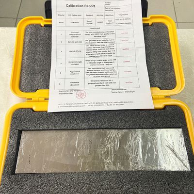 IOW API RP 2X UT Khối hiệu chuẩn 1/16" Đường kính lỗ 10° Độ phân giải độ dốc Lỗ tham chiếu kiểm tra siêu âm NDT