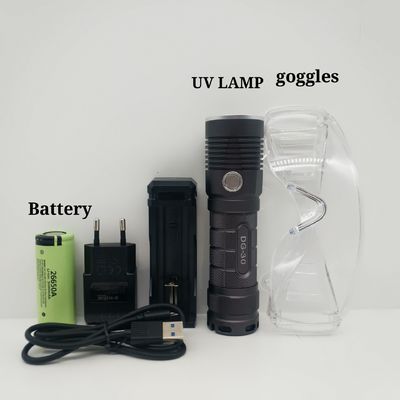 DG-30 Đèn LED UV 365nm di động NDT Đèn thử hạt từ quang