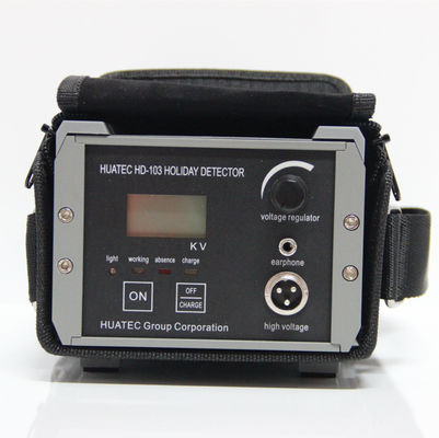 HD-103 High Voltage Holiday Detector 0.2-30KV LCD Display 0.5-10mm Coating Pinhole Leak Detector cho kiểm tra chống ăn mòn bể ống dẫn