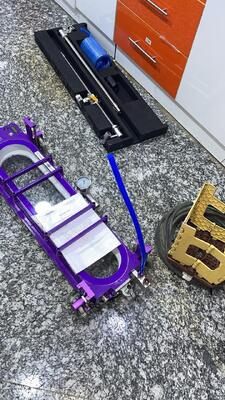 Hệ thống phát hiện rò rỉ mối hàn hộp chân không HV1800F-LED cho đáy bồn & bình áp lực