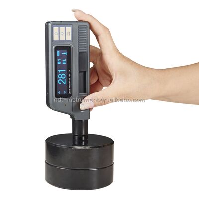 Tích hợp với D Probe Với bộ nhớ 1000 Nhóm màn hình OLED Có thể chọn 7 loại Probe Thiết bị thử cứng kim loại kỹ thuật số