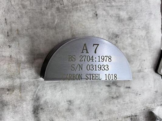 A7 Bảng hiệu chuẩn siêu âm ️ Bảng hiệu chuẩn RTB thép carbon