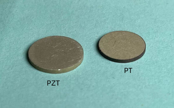 Piezoelectric Ceramic Single Crystal Composite Wafer for High Frequency Ultrasonic Transducer