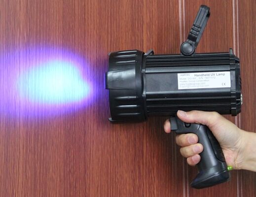 DG-9W 365nm đèn LED cầm tay Đèn ánh sáng đen Đèn kiểm tra hạt từ NDT Đèn UV