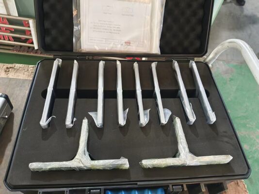 MT/PT Chất thử hạt từ và chất nhuộm 10pcs với 25 lỗi Carbon Steel Crack Sample