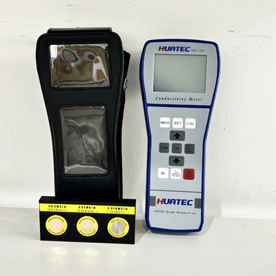 Máy đo độ dẫn pha xoáy độ chính xác cao HEC-103B1 Máy kiểm tra phân loại vật liệu kim loại bù nâng 500μm