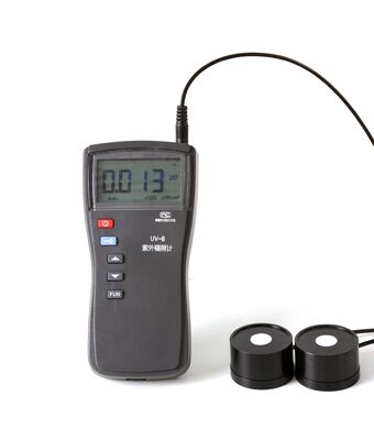 Máy đo bức xạ tia cực tím di động UV-B 254nm & 297nm Dual Probe 0.1~200000μW/cm2 UV Radiometer