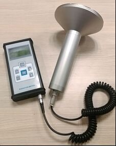 FJ-6108 100cm2 ZnS Scintillation Alpha Beta Gamma Detector Bề mặt Kiểm tra ô nhiễm phóng xạ