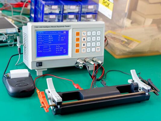 Dụng cụ đo độ dẫn điện trở lá kim loại thông minh HEC-106