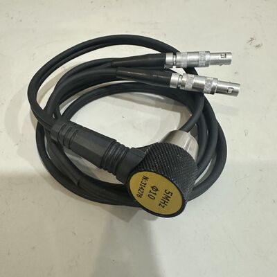 Hiệu suất cao N05 90 độ siêu âm thăm dò 5MHz 10mm thay thế bộ chuyển đổi cho Thickness Gauge