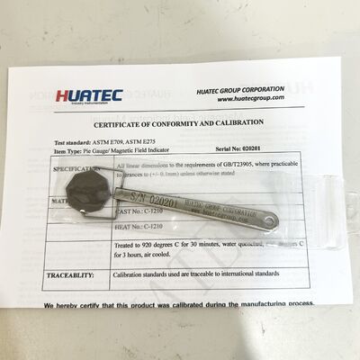 Chiều đo Pie ASTM Field Indicator Magnetic Pie Indicator ASTME709 Kiểm tra MPI