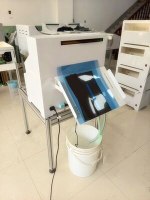 HDL-380 với 8 kênh lưu lượng không khí Máy sấy phim bền và bền với tốc độ sấy nhanh có thể làm việc cường độ cao liên tục