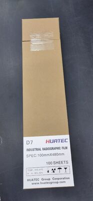 HUATEC D7 Industrial Radiographic Film 100mmX480mm 100 tấm mỗi túi