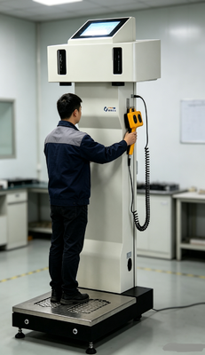Máy theo dõi ô nhiễm bề mặt tay và chân HFM100 Máy dò ô nhiễm bức xạ hạt nhân α/β