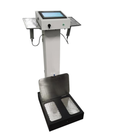 FJ-HF11 Thiết bị theo dõi ô nhiễm tay và chân với màn hình cảm ứng màu 10 inch để phát hiện ô nhiễm Alpha Beta ≤0.037 Bq/cm2 α và ≤0.37 Bq/cm2 β