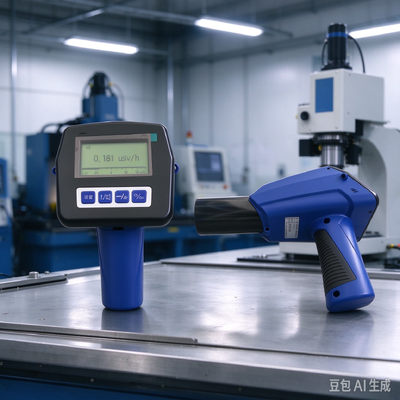 FJ-1200 Environmental Radiation Meter with NaI(Tl) Crystal Detector 40 keV ~ 3MeV Energy Response for Portable Gamma Radiation Measurement