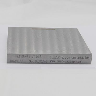Khối kiểm tra hiệu chuẩn UT hàn không ống 19mm 38mm 75mm Tiêu chuẩn ASME Thép 1018