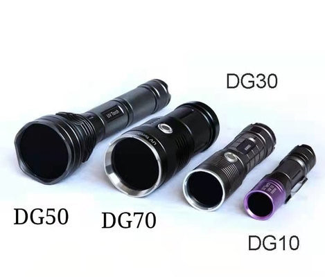 Đèn đuốc tia cực tím mạnh mẽ DG-10 LED 5H Thời gian sạc