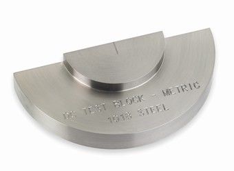 Khối kiểm tra hiệu chuẩn khoảng cách DC ASTM E164 DC Khối kiểm tra hiệu chỉnh khoảng cách siêu âm sóng cắt tiêu chuẩn AWS