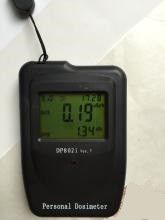 Máy đo khảo sát bức xạ cảnh báo liều cá nhân Dp802i Máy đo liều Geiger Counter