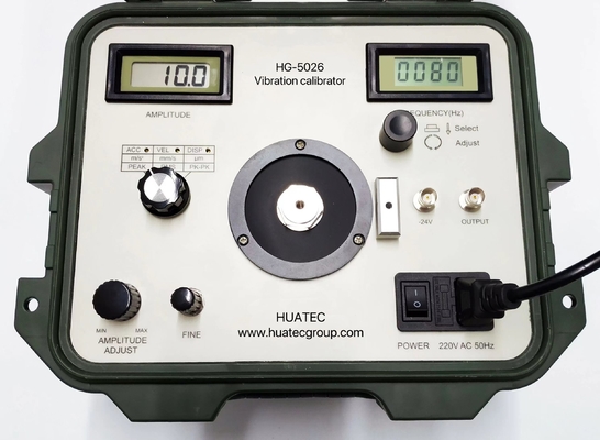 HG-5026 Vibration Accelerometer Tốc độ và độ gần của bộ chuyển đổi Shaker Calibrator