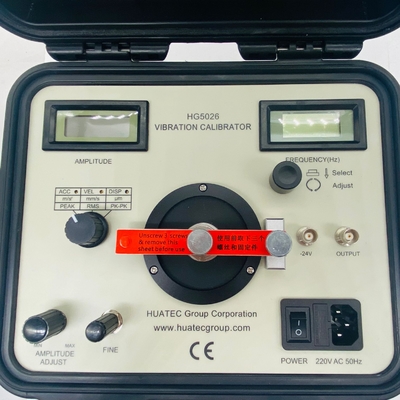 Máy hiệu chuẩn rung số Máy kiểm tra rung Máy kiểm tra hiệu chuẩn rung Định chuẩn rung HG5026