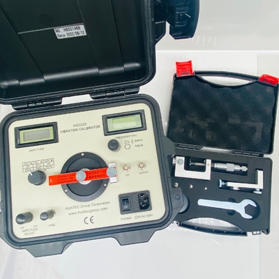 5mm và 8mm thăm dò Vibration Calibrator cho chính xác 1-1280 Hz tần số hiệu chuẩn