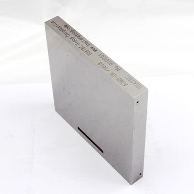 Khối kiểm tra hiệu chuẩn UT hàn không ống 19mm 38mm 75mm Tiêu chuẩn ASME Thép 1018
