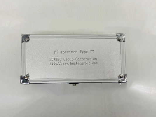 Tấm thử PT cho thép Tiêu chuẩn quốc tế ISO9934-2 EN ISO 3452-3 Loại II Khối thử nghiệm tham chiếu thẩm thấu