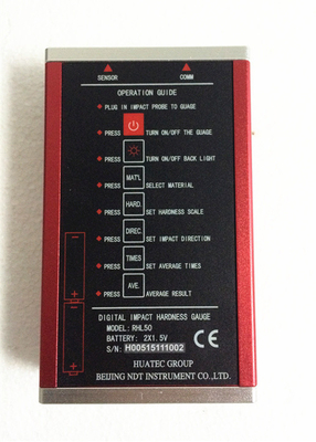 Metal Back Light Portable Leeb Hardness Tester Pin sạc lại