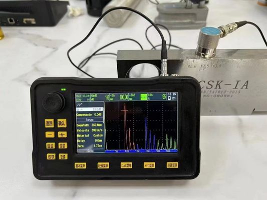 FD540Mini Handheld Ultrasonic Flaw Detector Full Touch Operation SD Card Data Export Type-C Fast Charge Pipeline Boiler Metal NDT Testing Machine