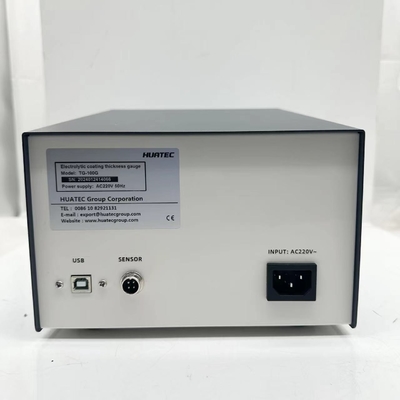 Máy đo độ dày mạ điện phân TG-100G, kiểm tra dây, kết nối với máy tính