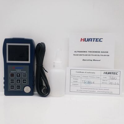 Máy đo độ dày siêu âm tiên tiến HUATEC TG-8812 với dải đo 0.55-500mm, độ chính xác cao và Bluetooth