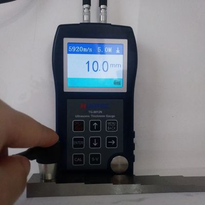 Máy đo độ dày siêu âm tiên tiến HUATEC TG-8812 với dải đo 0.55-500mm, độ chính xác cao và Bluetooth