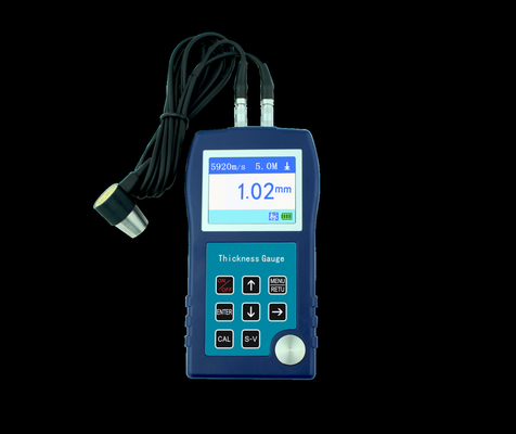 TG4150 Màn hình màu TFT Đèn đo độ dày siêu âm cao độ chính xác ECHO-ECHO Thru Coating