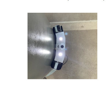 TG-M69 Robot đo độ dày leo núi bề mặt cong tường