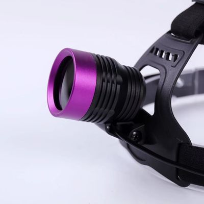 DG-3101S Đèn pha UV có thể điều chỉnh 365-370nm 10000μW/cm2 Mũ bảo hiểm rảnh tay Đèn LED UV để kiểm tra hạt từ tính thẩm thấu huỳnh quang
