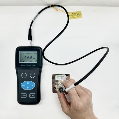 TG6105 FM Probe Basic Zinc Coating In Galvanized Iron Strips Coating Thickness Gauge
