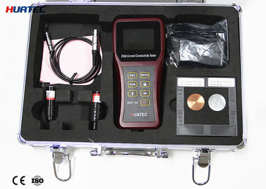 HEC-102 kim loại phi sắt Đèn đo độ tinh khiết dẫn điện Eddy hiện tại di động