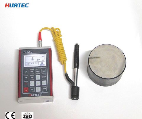 Máy đo độ cứng kỹ thuật số di động RHL50 với chuyển đổi đa thang đo & 7 thiết bị va đập