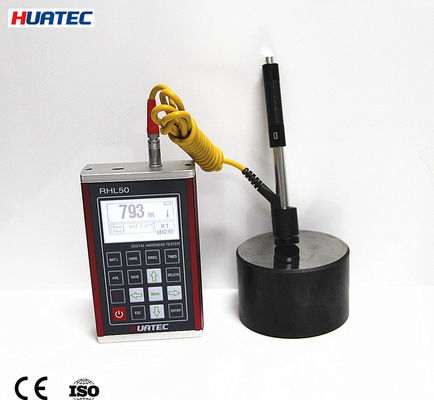 RHL50 LCD Leeb Hardness Tester Bộ đo độ cứng kỹ thuật số có thể sạc lại cho vật liệu kim loại