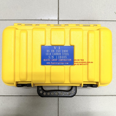 IIW V-1 CS SS AL Vật liệu UT Khối hiệu chuẩn Thiết bị NDT