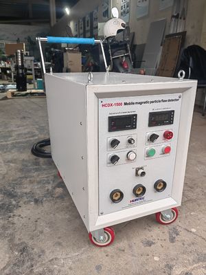 HCDX-1500 Thiết bị từ hóa và khử từ MPI công nghiệp 0-1500A Đầu dò kết nối nhanh hiện tại có thể điều chỉnh liên tục Thiết bị kiểm tra từ tính