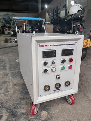 HCDX-1500 AC/HWDC Máy phát hiện lỗi hạt từ tính Máy thử từ tính NDT di động