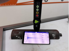 TG-50 độ dày lớp phủ và rung động 3 trong một máy đo độ dày siêu âm điện từ