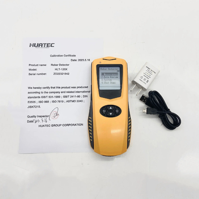 HLT-120X Hiệu độ phân giải cao màn hình LCD Rebar vị trí Phân phối hướng Thickness Detector