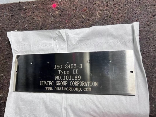 Tấm thử PT cho thép Tiêu chuẩn quốc tế ISO9934-2 EN ISO 3452-3 Loại II Khối thử nghiệm tham chiếu thẩm thấu