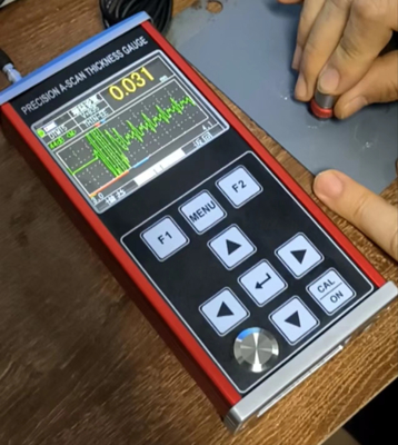 TG-6200 Màn hình số cầm tay A / B quét Nonmetallic Ultrasonic Coating Thickness Gauge